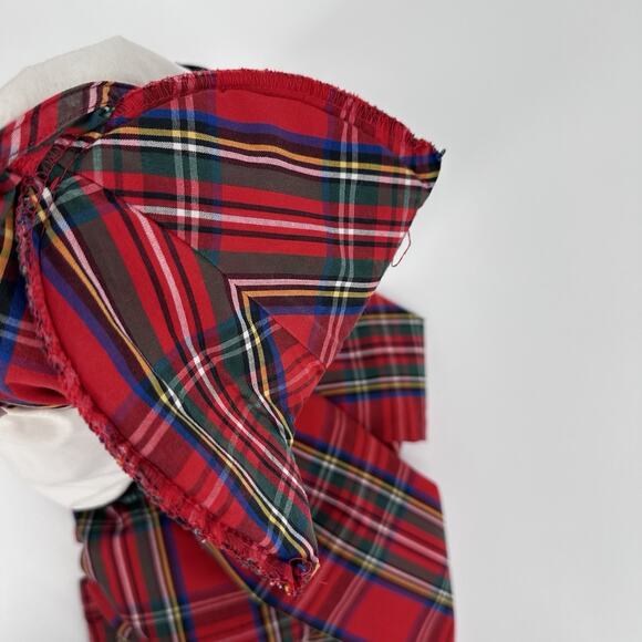 Vintage Westbound Button Up Shirt Women’s Size 6 Exaggerated Collar Red Plaid - Picture 6 of 11
